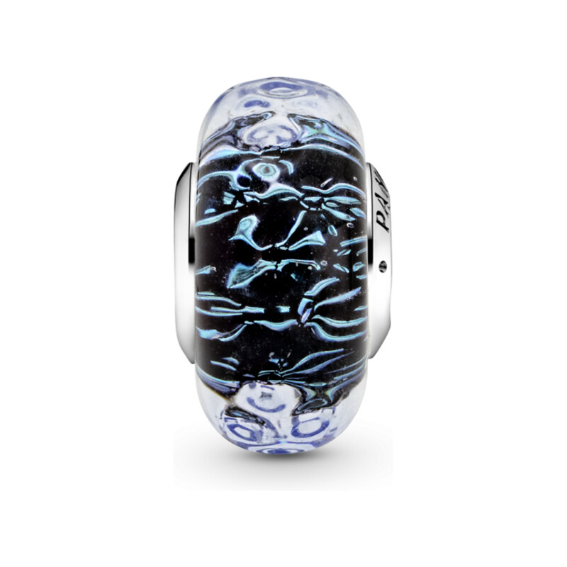 Charms Granatowe fale Murano Pandora 798938C00