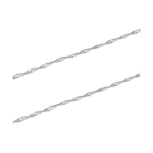 Łańcuszek srebrny typu singapur BC 1450-040 próba 925