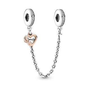 Element PANDORA ROSE łańcuch zabezpiecza PE 789541C01