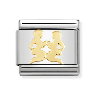 Element link 18K zodiak Bliźnięta NP 030104 03