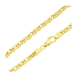 Łańcuszek pozłacany o splocie królewskim BC 1380-140 4l GOLD próba 925