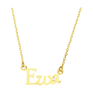 Naszyjnik złoty z imieniem Ewa/anker MZ T5-NN-11-CZ próba 375