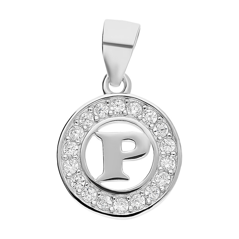 Literka P TB1965-P w kółku próba 925