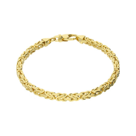 Bransoleta złota splot królewski BC 1380-090 próba 585