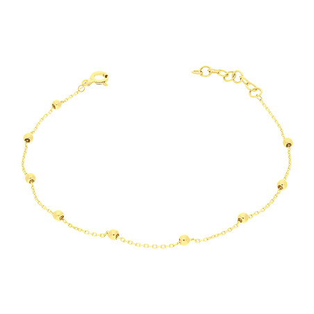Bransoleta złota z gładkimi kulkami/rolo MZ T42-BC-1-2,50mm próba 375