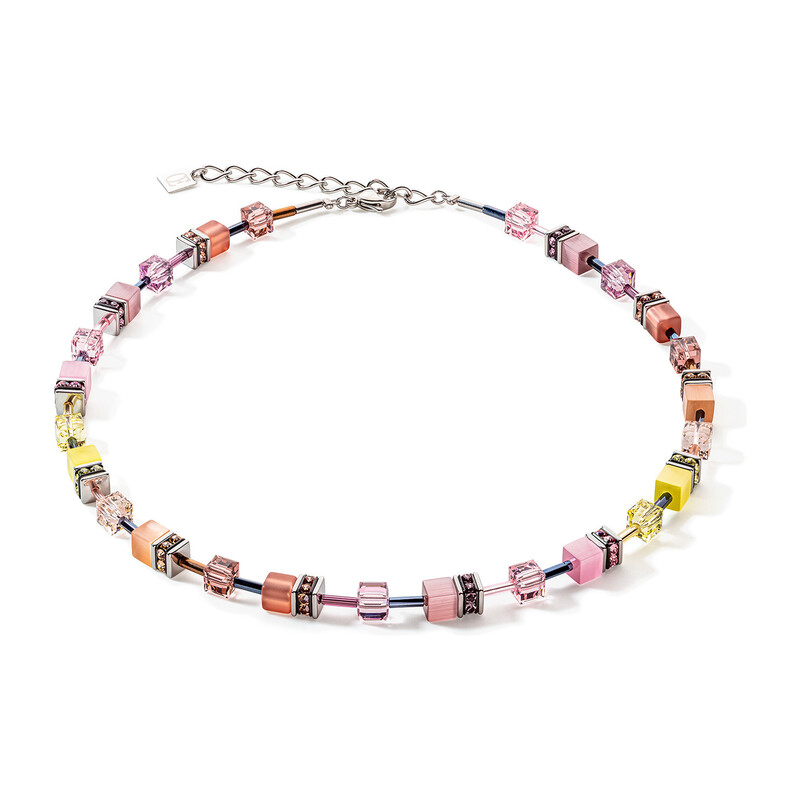 Naszyjnik Coeur De Lion 847 Lilac-Yellow CT 2838-10-0847