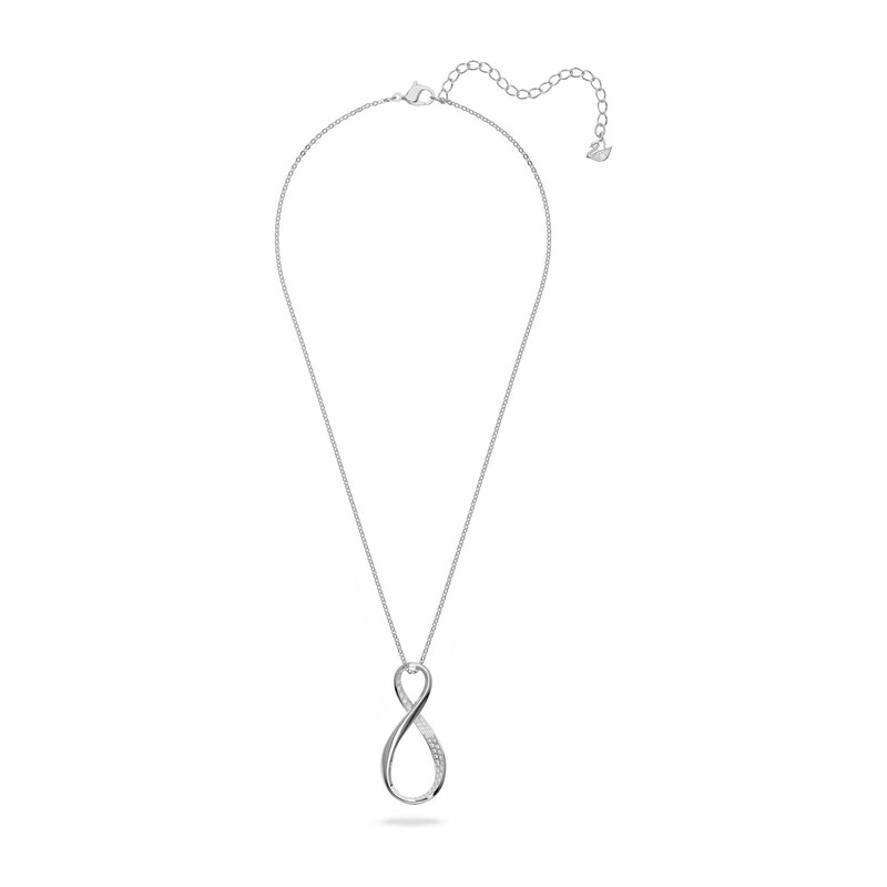 Wisiorek Exist Nieskończoność, Biały Swarovski S1 5636493