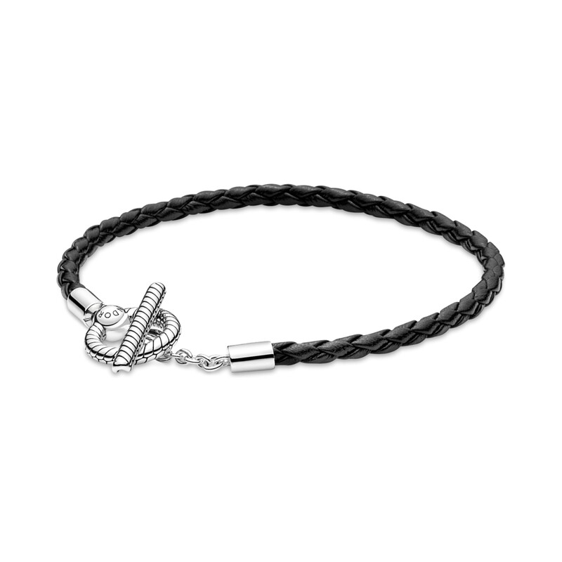 Bransoleta PANDORA skóra PE 591675C01 próba 925