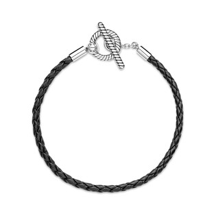 Bransoleta PANDORA skóra PE 591675C01 próba 925