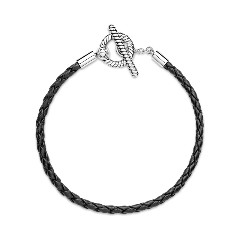 Bransoleta PANDORA skóra PE 591675C01 próba 925