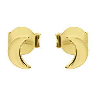 Kolczyki pozłacane pinezka 4 mm/sztyft JA949GOLD próba 925