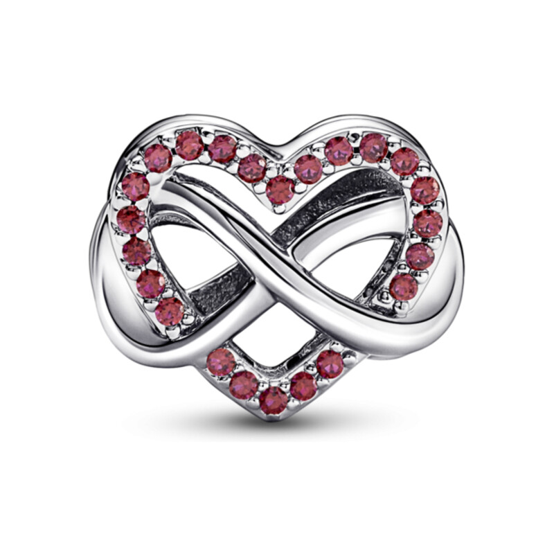 Charms Rodzina jest najważniejsza z czerwonym sercem Pandora PE 792246C01 próba 925