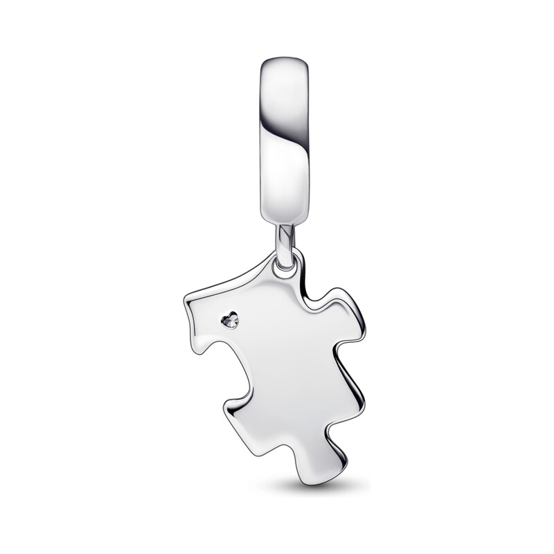 Błyszcząca zawieszka ze lśniącym puzzlem Pandora PE 792241C01 próba 925