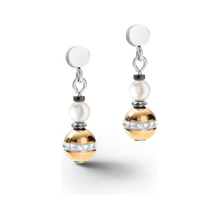 Kolczyki Coeur de lion 1226 Grey-Gold CT 5049-21-1216