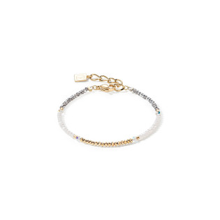 Bransoleta Coeur de Lion 1816 Crystal-Gold CT 6006-30-1816