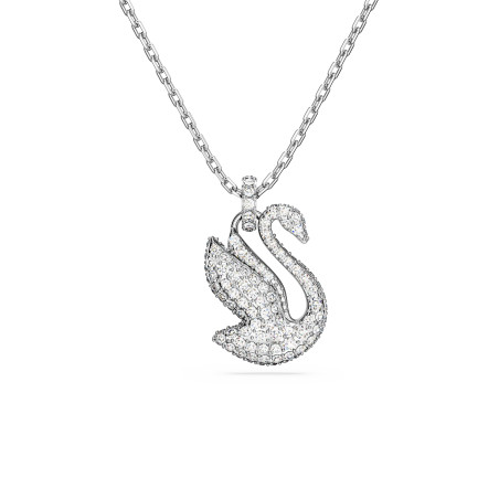 Naszyjnik ICONIC SWAN PEND XS CRY/RHS S1 5647872