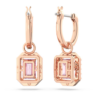 Różowe kolczyki Millenia Swarovski 5649474 - JubilerSezam.pl