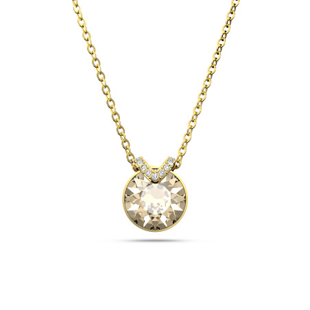 Złoty Naszyjnik Bella Swarovski - JubilerSezam.pl