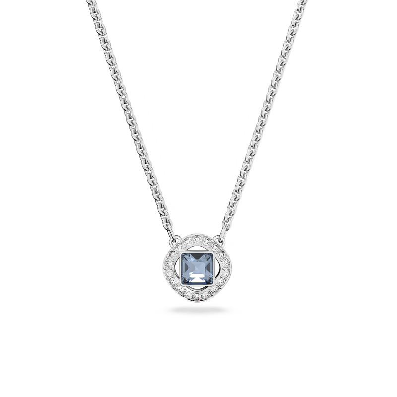 Niebieski Naszyjnik Swarovski Angelic Square 5662142 - JubilerSezam.pl