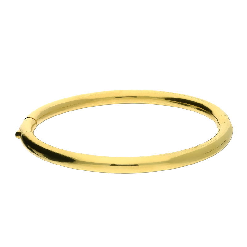 Pozlacený náramek bangle Stříbro 925 | iSezam.cz