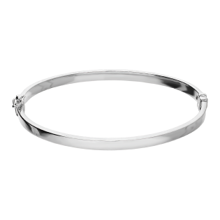 Stříbrný náramek bangle 925 | iSezam.cz