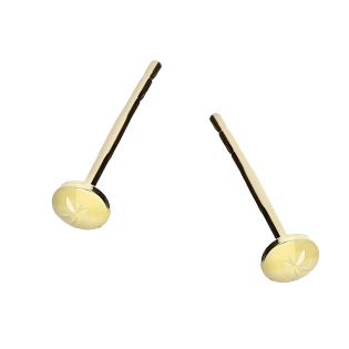 Zlaté náušnice špendlíky ryzosti 375 | iSezam.cz