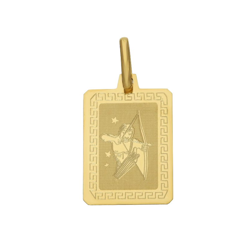 <p>Zlatý zodiak Střelec ryz. 585. Přívěsek zdobený symbolem zodiaku Střelec vyrobený ze zlata. Ideální dárek pro zodiakálního St