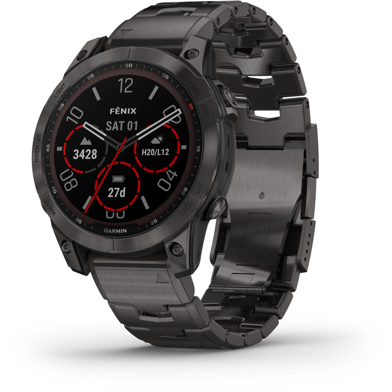 Garmin Fenix 7 Sapphire Solar - Zegarek Męski - JubilerSezam.pl