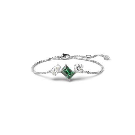 Bransoletka Swarovski Mesmera Zielona Cyrkonia 5668360 - JubilerSezam.pl