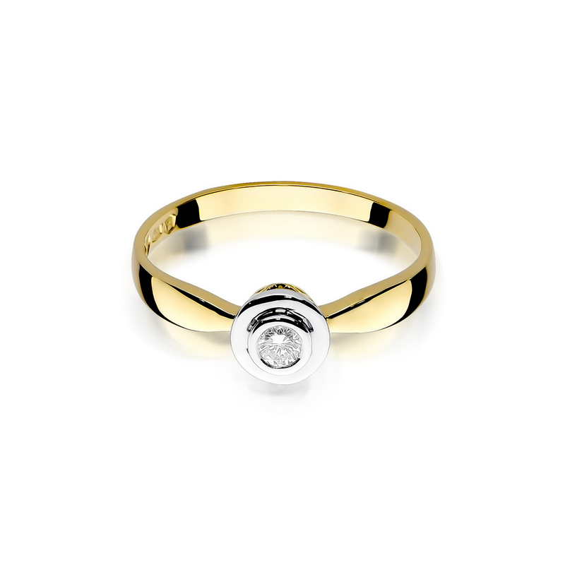 Zásnubní prsten JUBILE s diamantem BE W-294-10 ryzost 585