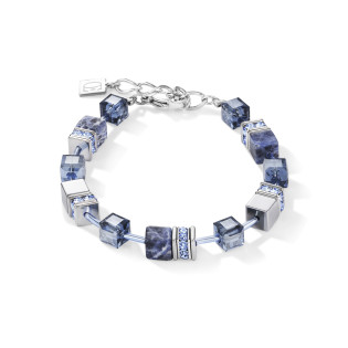 Bransoletka Coeur de Lion Blue - Sodalit, Hematyt, Kryształy - JubilerSezam.pl