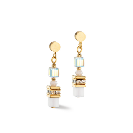 Kolczyki Coeur de Lion 1416 White-Gold CT 4565-21-1416
