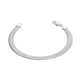 Stříbrný náramek snake ryzost 925 | iSezam.cz