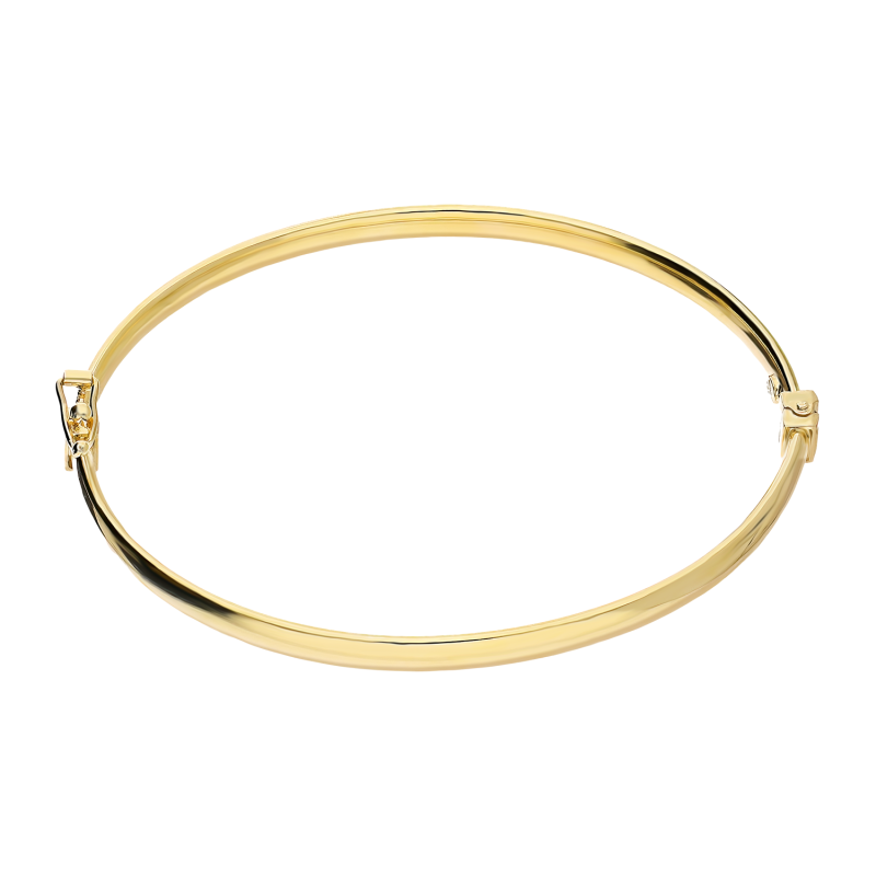 Pozlacený Náramek Bangla 3mm ryzost 925 | iSezam.cz