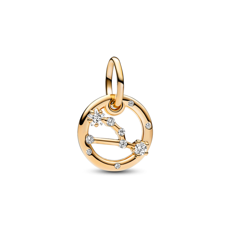 Złota Zawieszka Znak Zodiaku Byk Pandora - JubilerSezam.pl
