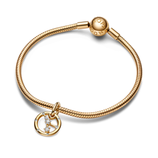 Złota Zawieszka Znak Zodiaku Rak Pandora - JubilerSezam.pl