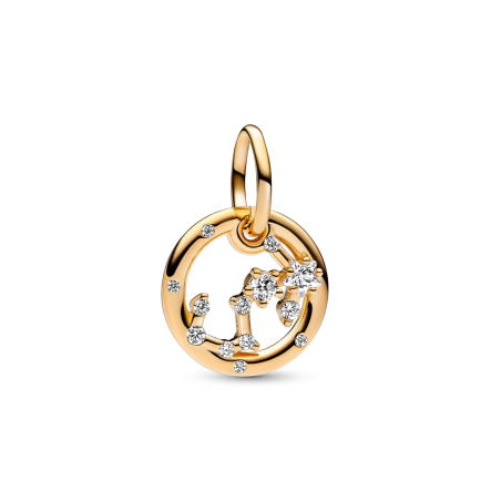 Złota Zawieszka Skorpion Znak Zodiaku Pandora - JubilerSezam.pl
