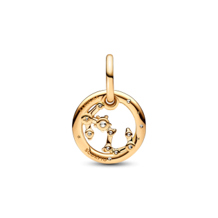 Złota Zawieszka Skorpion Znak Zodiaku Pandora - JubilerSezam.pl