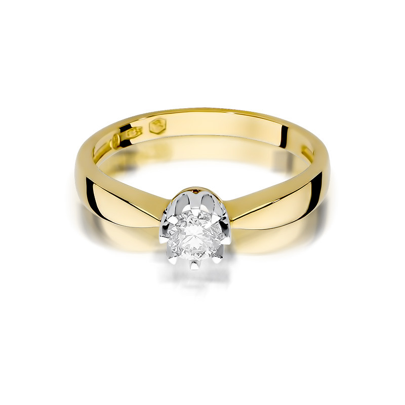 Zásnubní prsten ROYAL s diamantem BE W-228-30 ryzost 585