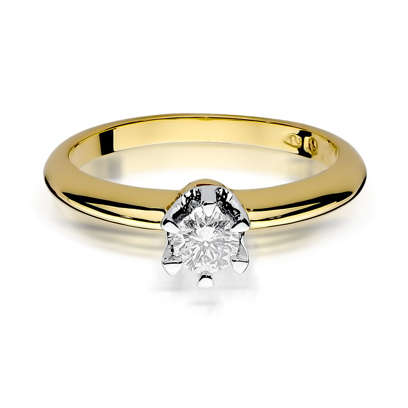 Zásnubní prsten ROYAL s diamantem BE W-267 ryzost 585