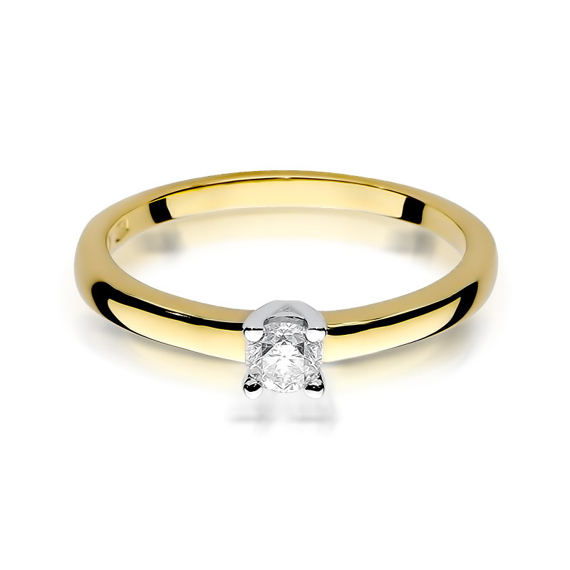 Zásnubní prsten VICTORIA s diamantem BE W-292 ryzost 585