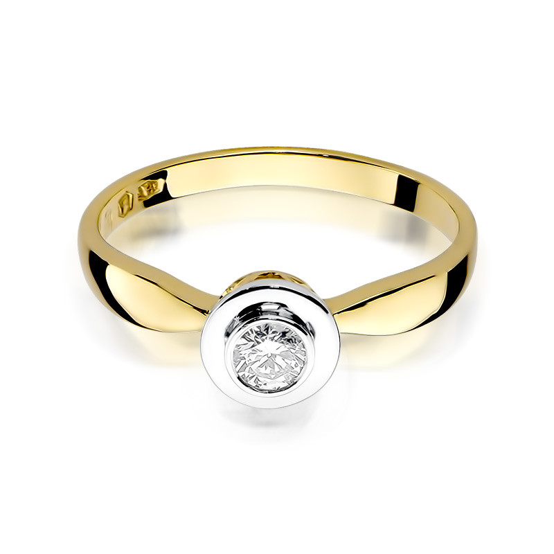 Zásnubní prsten JUBILE s diamantem BE W-294-20 zkouška 585