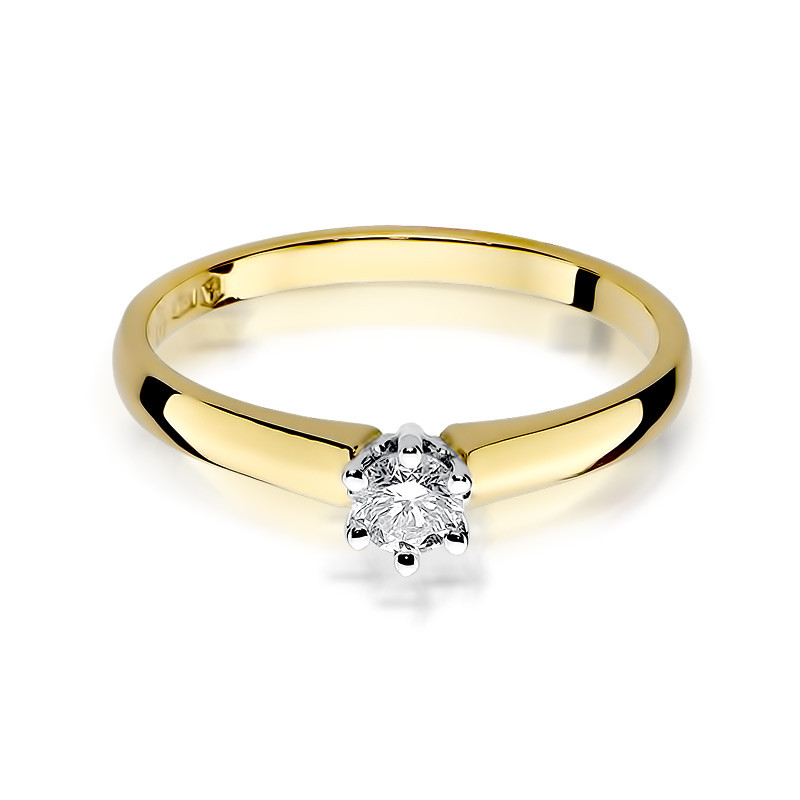 Zásnubní prsten ROYAL s diamantem BE W-317 ryzost 585