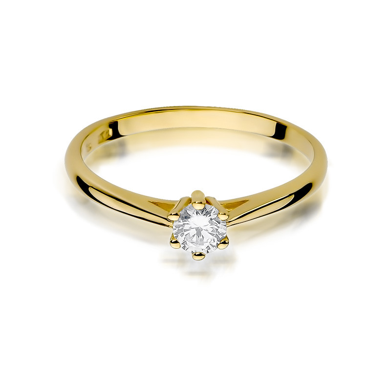Zásnubní prsten s diamanty SOLITER BE W-365-15 zkouška 585
