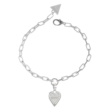 Bransoletka Guess JUBB03250JWRH srebrna z cyrkoniami - JubilerSezam.pl