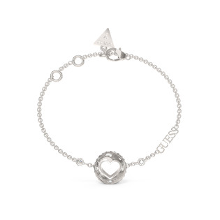 Bransoletka Guess srebrna z kryształkami JUBB03344JWRH - JubilerSezam.pl