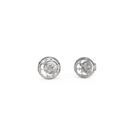 Kolczyki Guess srebrne z cyrkoniami JUBE03375JWRH - JubilerSezam.pl