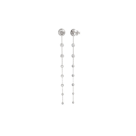 Kolczyki Guess srebrne z cyrkoniami JUBE03379JRH - JubilerSezam.pl