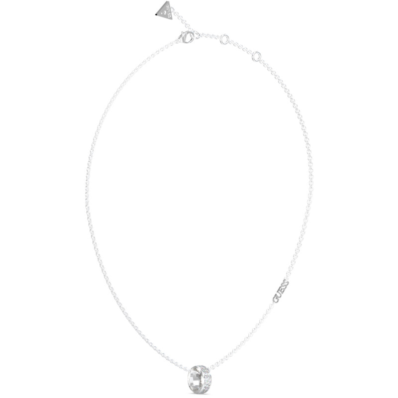 Náhrdelník Guess stříbrný s krystaly JUBN03343JWRH - iSezam.cz