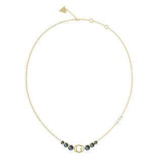 Złoty Naszyjnik Guess JUBN03357JWYGBL z Cyrkonią - JubilerSezam.pl